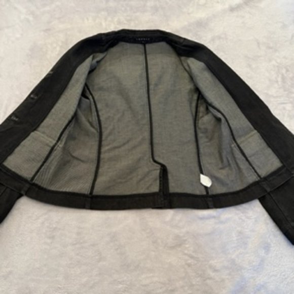 Theory Women's Jean Jacket 10 - Picture 12 of 14